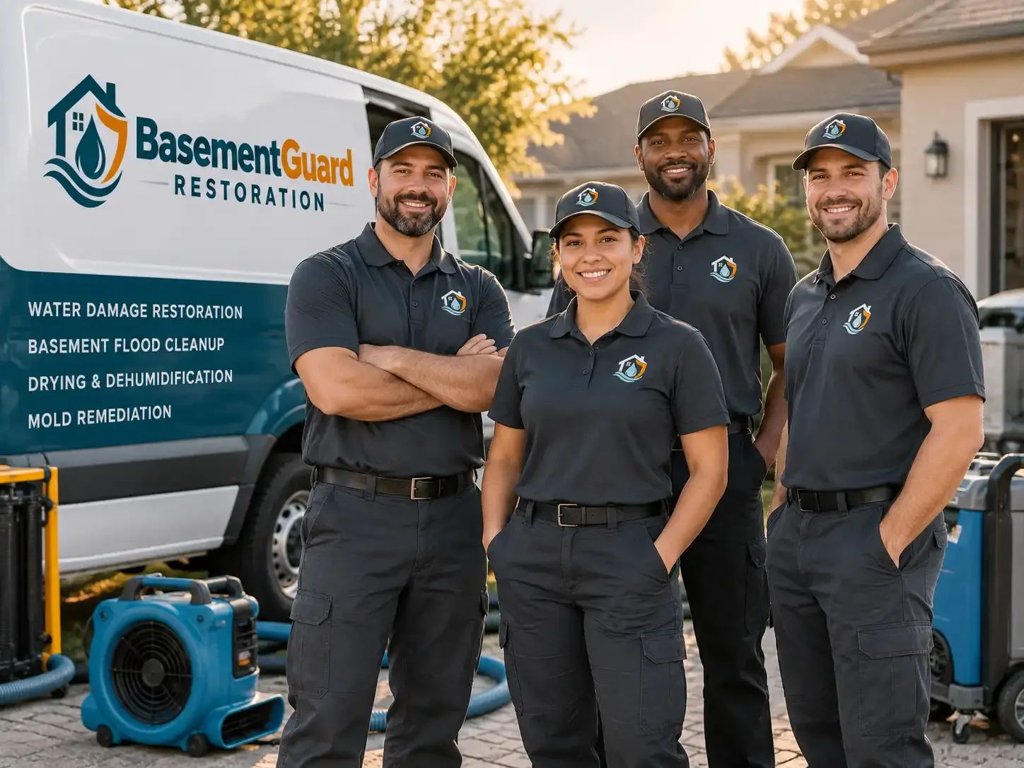 Basement Water Damage Restoration company in Exline, IA